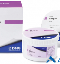 Відбиткова маса Silagum Putty (DMG), набір: база 262 мл + каталізатор 262 мл